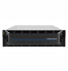 Система хранения данных Infortrend CS3016G (1xCtrl, до 16xHDD, 2xSAS12G внеш. порт, 4x16GB, 4x10G порта iSCSI)