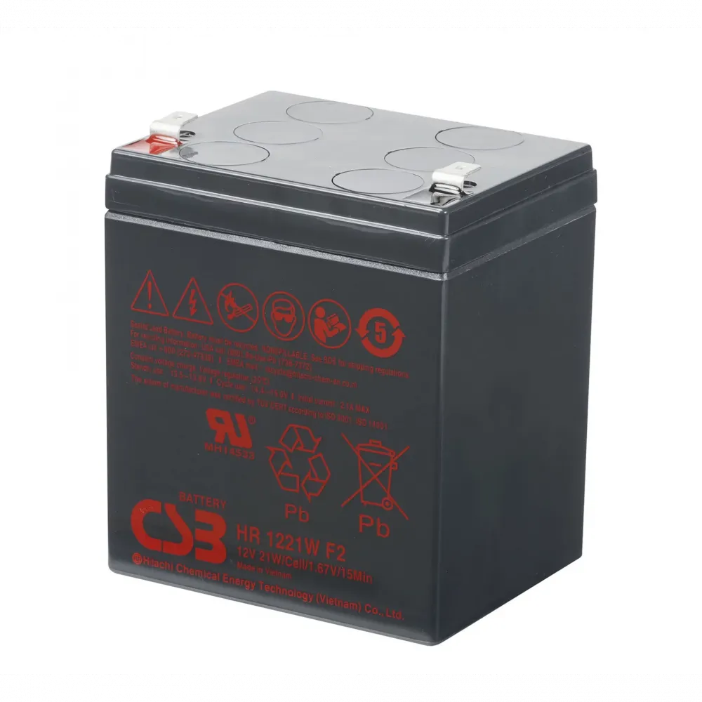Аккумулятор CSB HR1221W F2 12V 21Ah