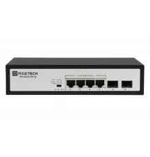 Неуправляемый PoE коммутатор Pixietech PXT-S1501-4TP-2S