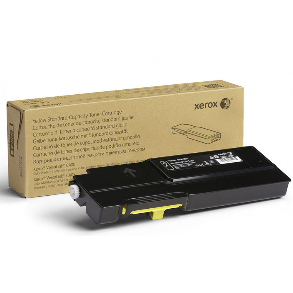 Тонер картридж Xerox VL C400/405 Yellow (8000 страниц)