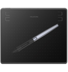 Графический планшет Huion 6.3x4 HS64, microUSB, черный