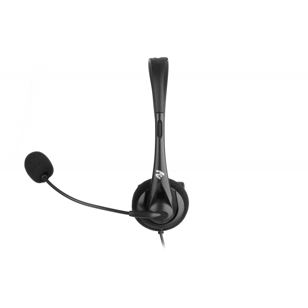 Гарнитура ПК моно On-ear 2E CH11 USB, omni-mic, 2м, черный