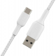 Кабель USB-A — USB-C Belkin для зарядки и синхронизации, 1 м, витой, белый