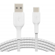 Кабель USB-A — USB-C Belkin для зарядки и синхронизации, 1 м, витой, белый