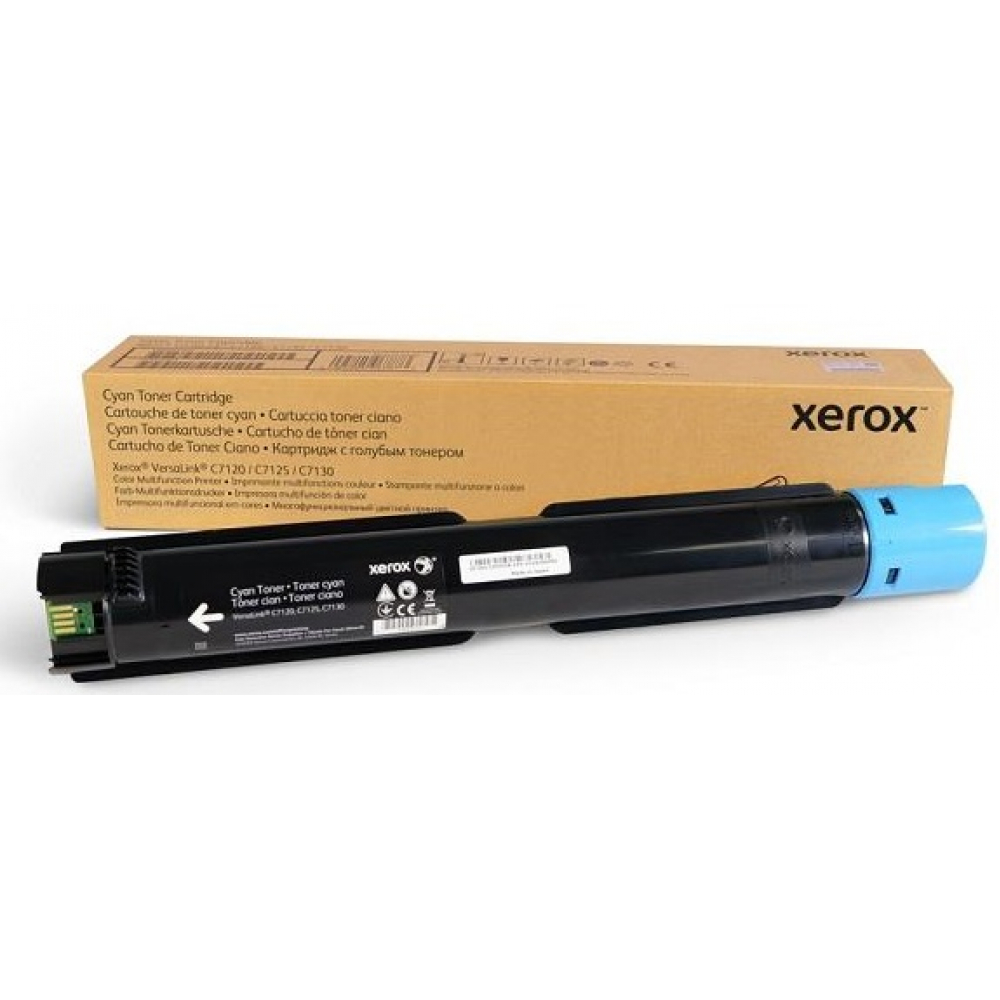 Тонер картридж Xerox VL C7120/С7125/С7130 Cyan (18 500 стр)