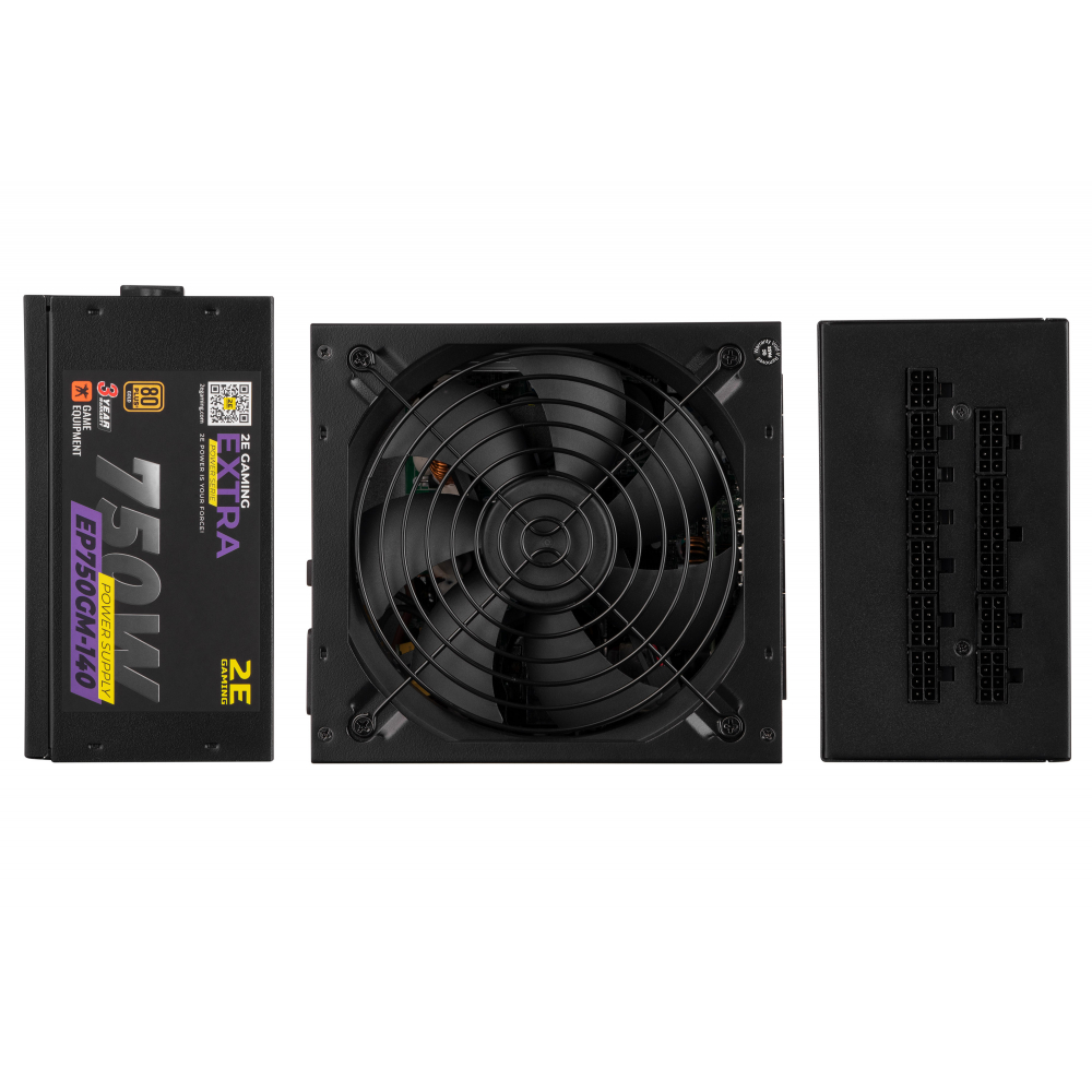 Блок питания 2E GAMING Extra Power 750W 80+ Gold Fully Modular