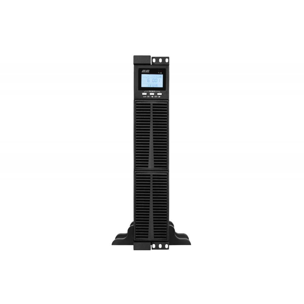 ИБП 2E OD2000RT, 2000VA/1800W, RT2U, LCD, USB, 3xSchuko