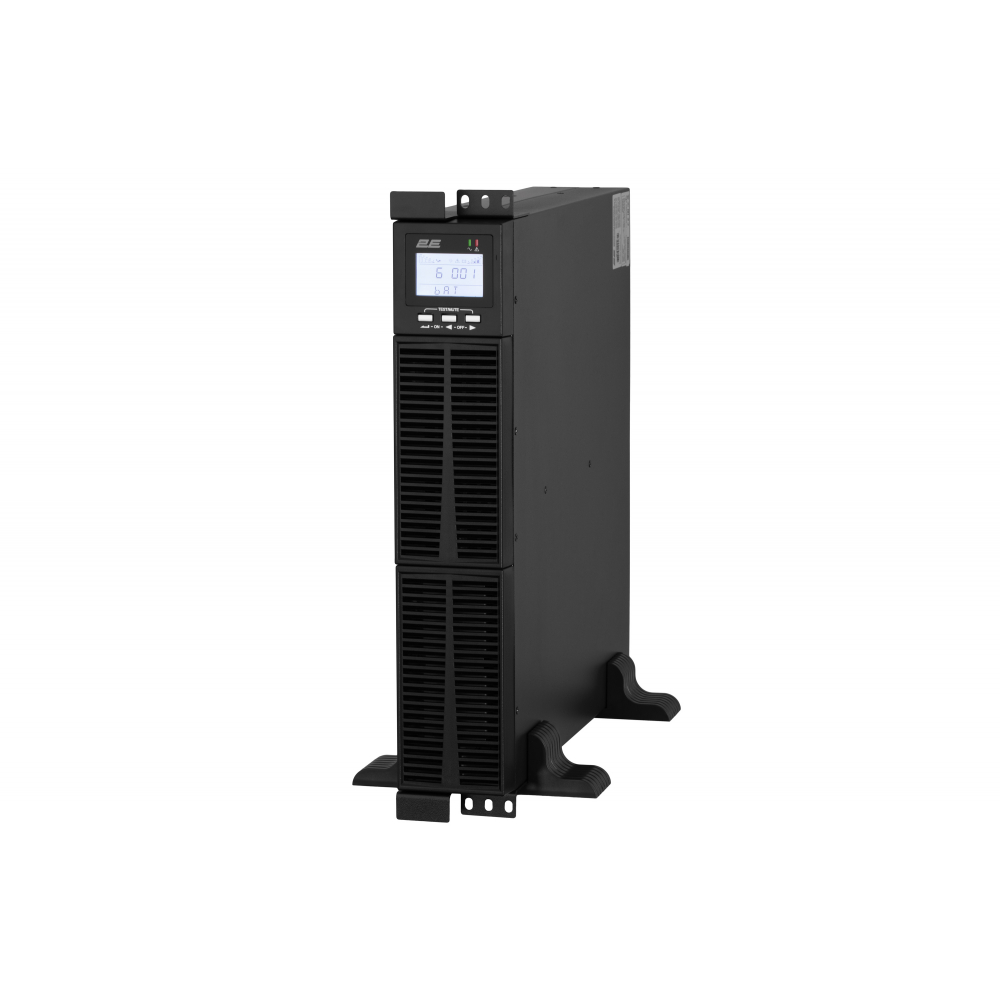 ИБП 2E OD2000RT, 2000VA/1800W, RT2U, LCD, USB, 3xSchuko