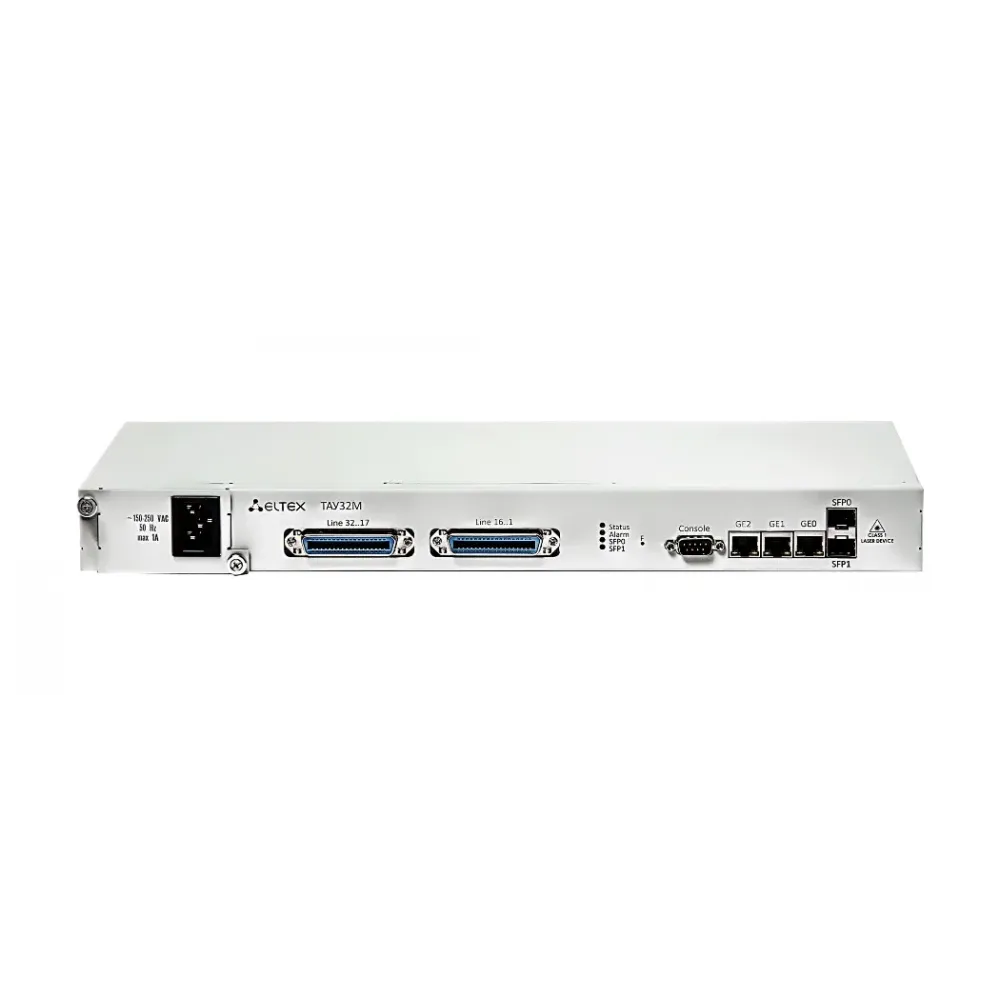 Абонентский VOIP-шлюз TAU-32М.IP на 32 порта (FXS/FXO)