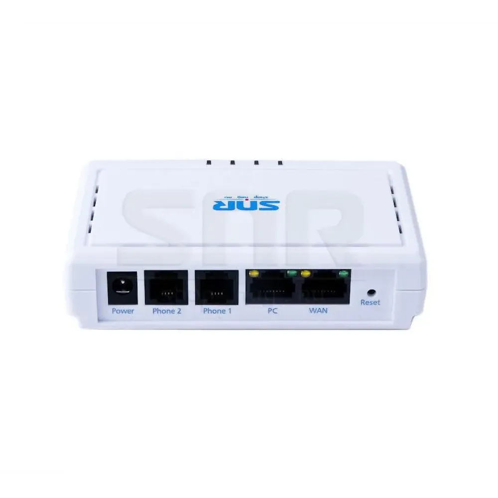 Шлюз VoIP SNR-VG-3002, 2 FXS, 2 RJ45, 2 SIP аккаунта