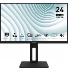 Монитор MSI 23.8 Pro MP242AP черный IPS LED 1ms 16:9 HDMI M/M HAS Piv 300cd 178гр/178гр 1920x1080 1