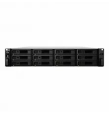 NAS-сервер Synology RackStation RS2418RP+, 12xHDD 3,5, 4х1000Base-T, Два БП, без дисков
