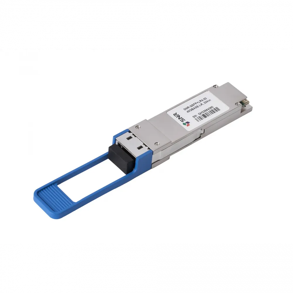 Двухволоконный модуль QSFP+ 40GBASE-LR4, LC, до 20 км