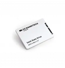 Накопитель SSD GS Nanotech 256-16, 256GB, SATA, 3D TLC, SM2258, 2.5