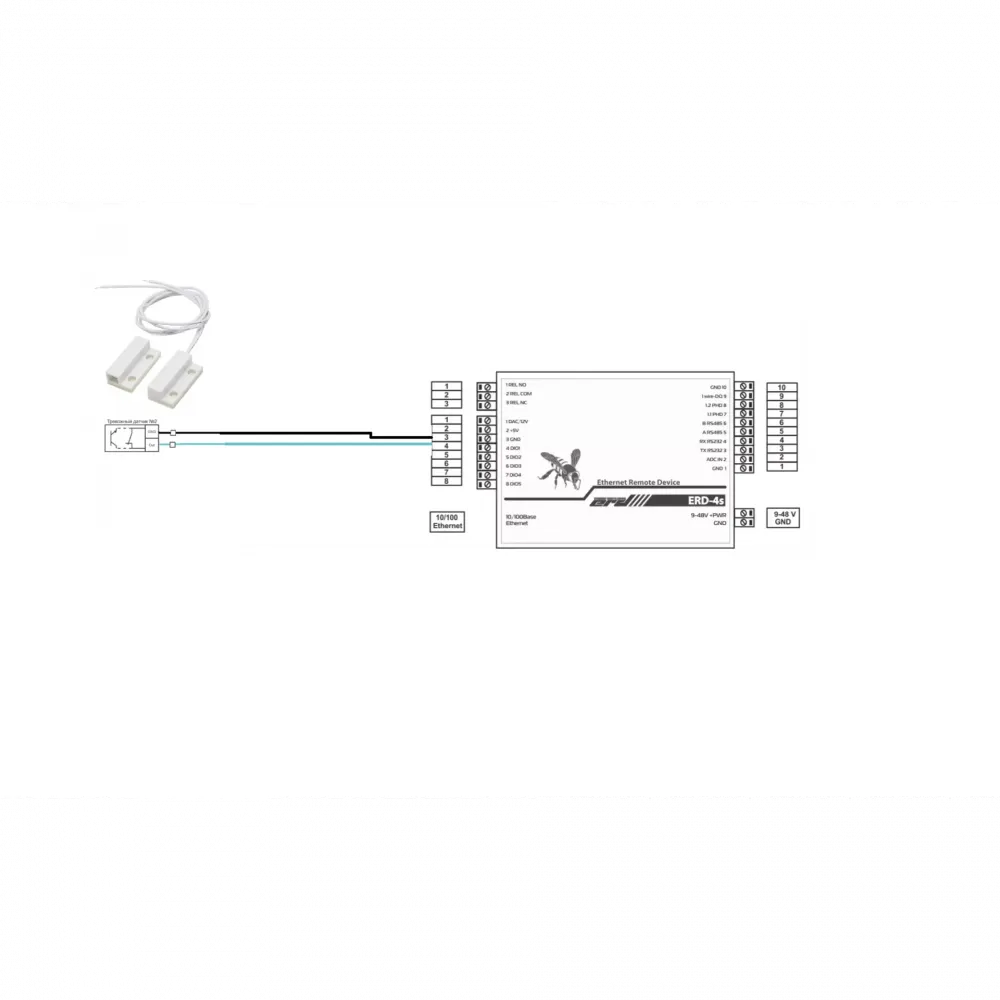 Извещатель охранный магнитоконтактный SNR-DS-01