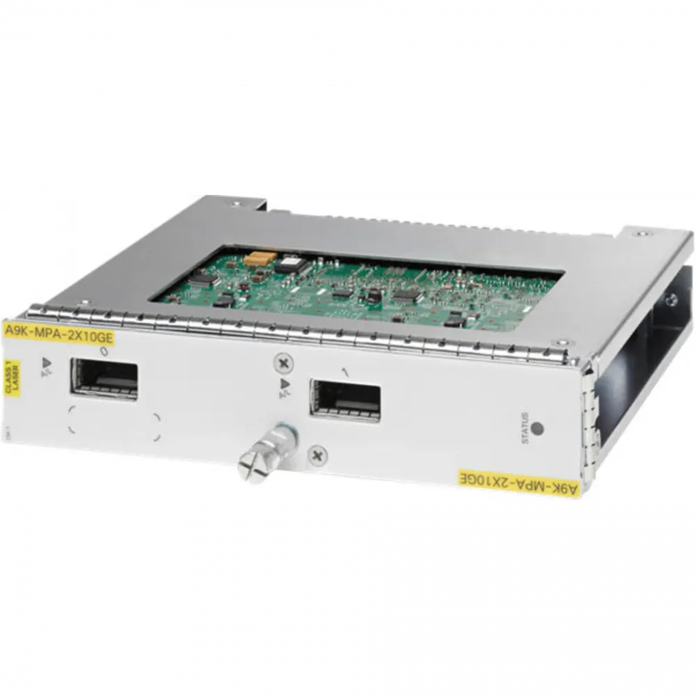 Модуль Cisco A9K-MPA-2X40GE: двухпортовый 40 Gigabit Ethernet
