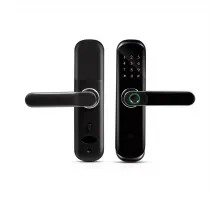 Дверной Wi-Fi замок с поддержкой отпечатка, кода, карты Tuya Smart (PST-HR01)
