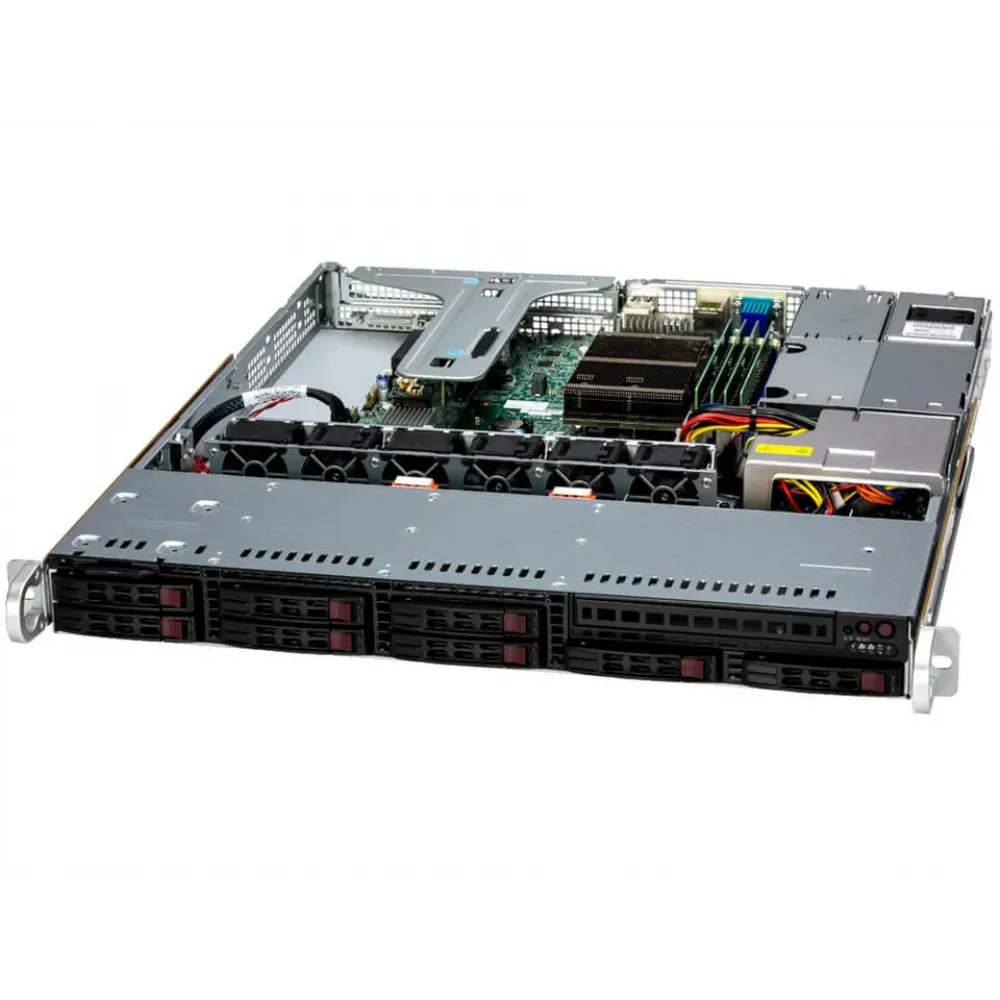 Сервер Supermicro SYS-111R-M: Xeon E-2436, 32Gb DDR5, 2× SSD 480Gb