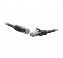 Коммутационный шнур U/UTP 4-х парный cat.6 5м PVC standart черный