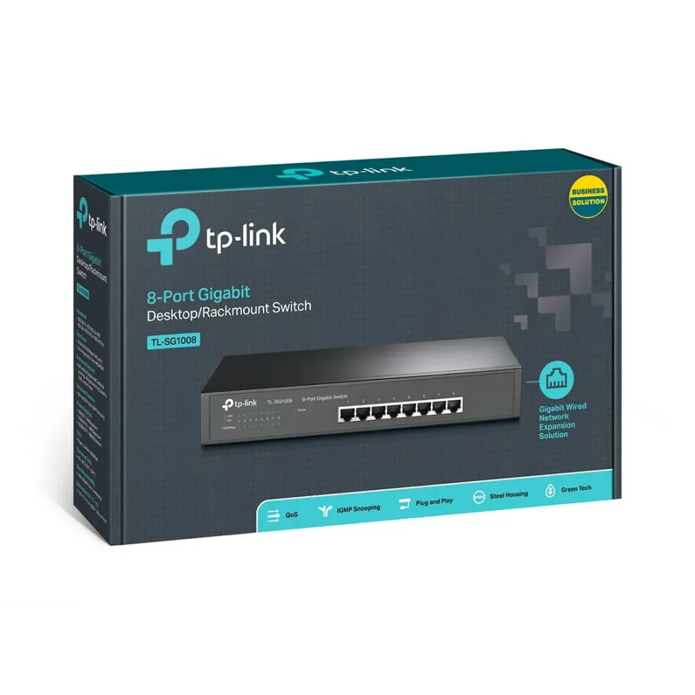 Коммутатор TP-LINK TL-SG1008