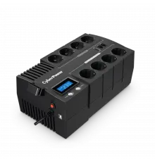 ИБП UPS Line-Interactive CyberPower BR1200ELCD 1200VA/720W USB/RJ11/45 (4+4 EURO)