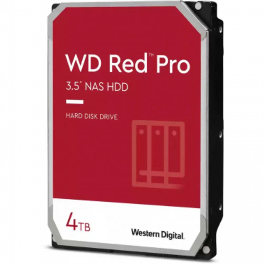 Жесткий диск WD Red Pro 4TB WD4003FFBX SATA-III 7200rpm 256MB 3.5" для NAS