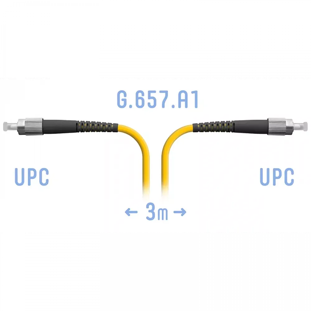 Патчкорд оптический FC/UPC SM 1 метр