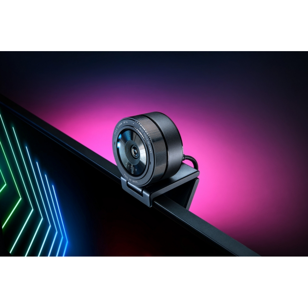 Вебкамера Razer Kiyo Pro FullHD 60fps с автофокусом, черная