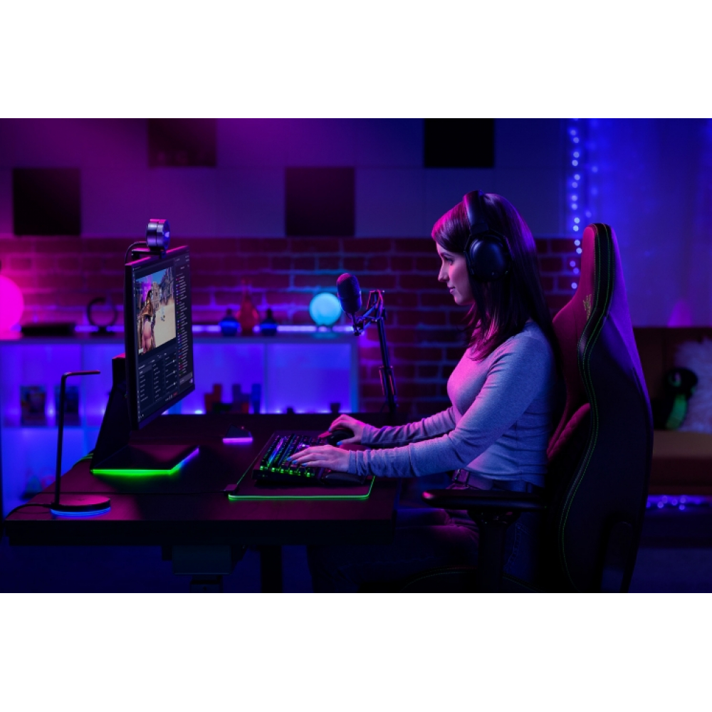 Вебкамера Razer Kiyo Pro FullHD 60fps с автофокусом, черная
