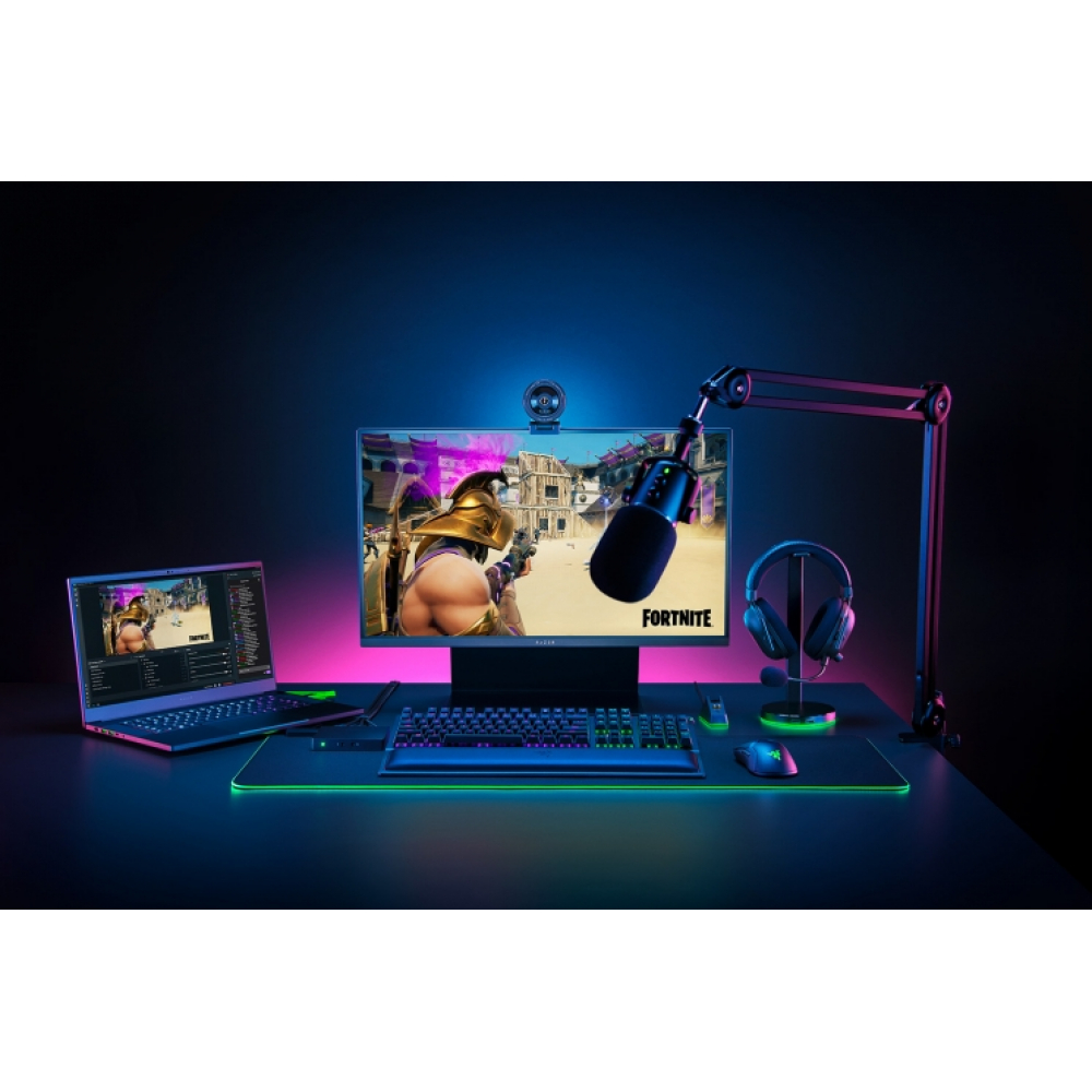 Вебкамера Razer Kiyo Pro FullHD 60fps с автофокусом, черная