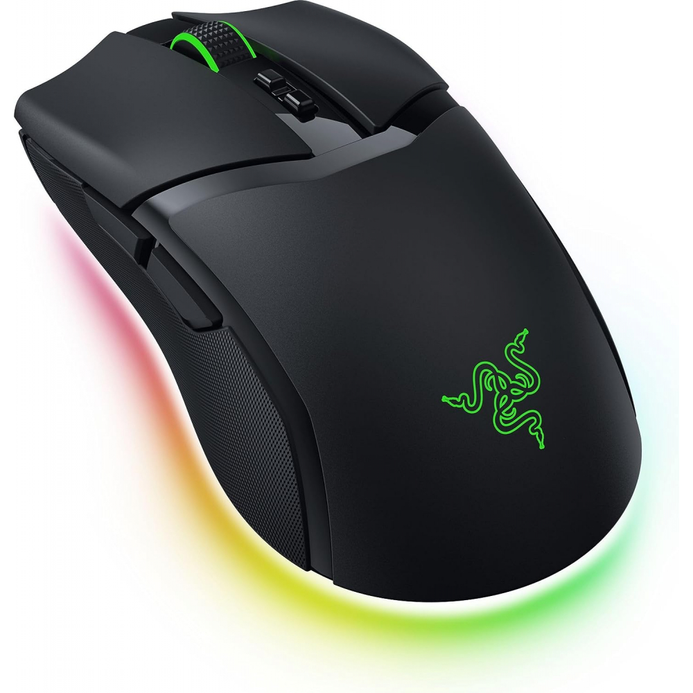 Мышь Razer Cobra Pro, RGB, USB-A/WL/BT, чёрный