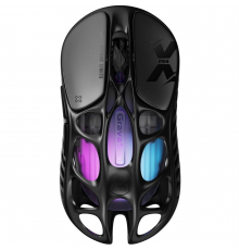 Мышь GravaStar Mercury X Pro, 8K, BT/WL/USB-A, RGB, черный