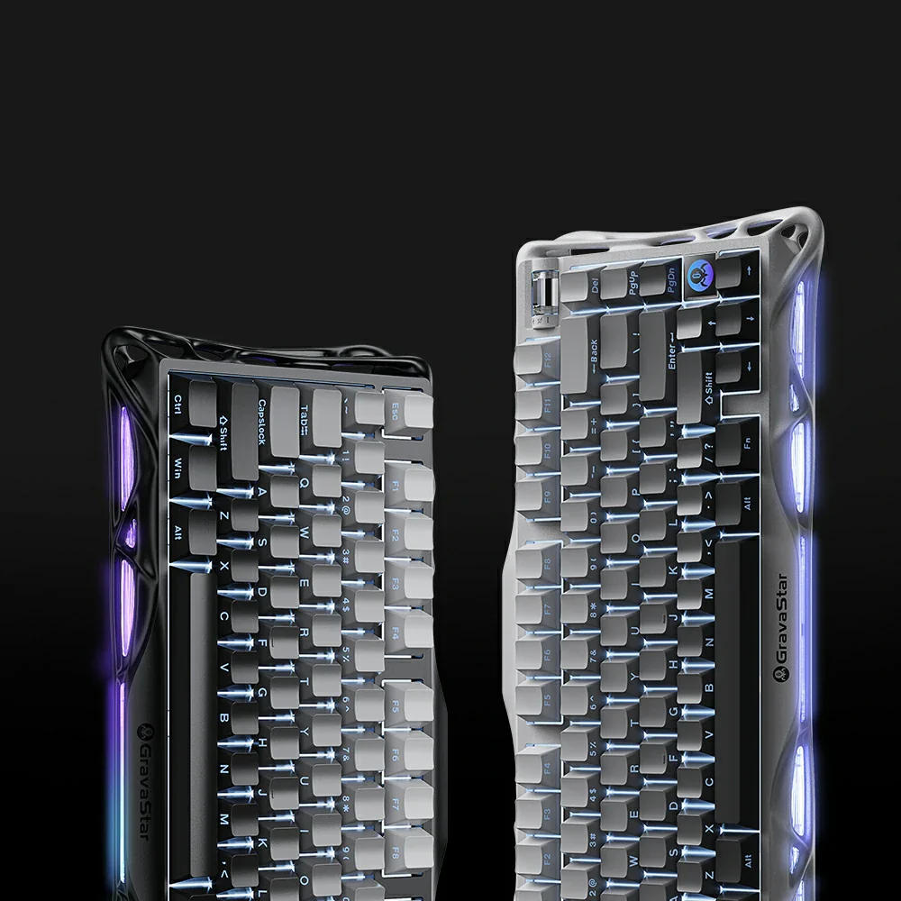 Клавиатура механическая GravaStar Mercury K1 80keys, черный