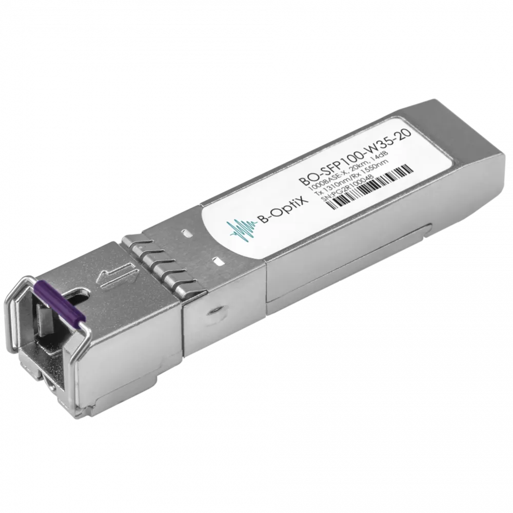 Модуль B-OptiX SFP WDM, 20 км, 1310 нм, 100 Мбит/с