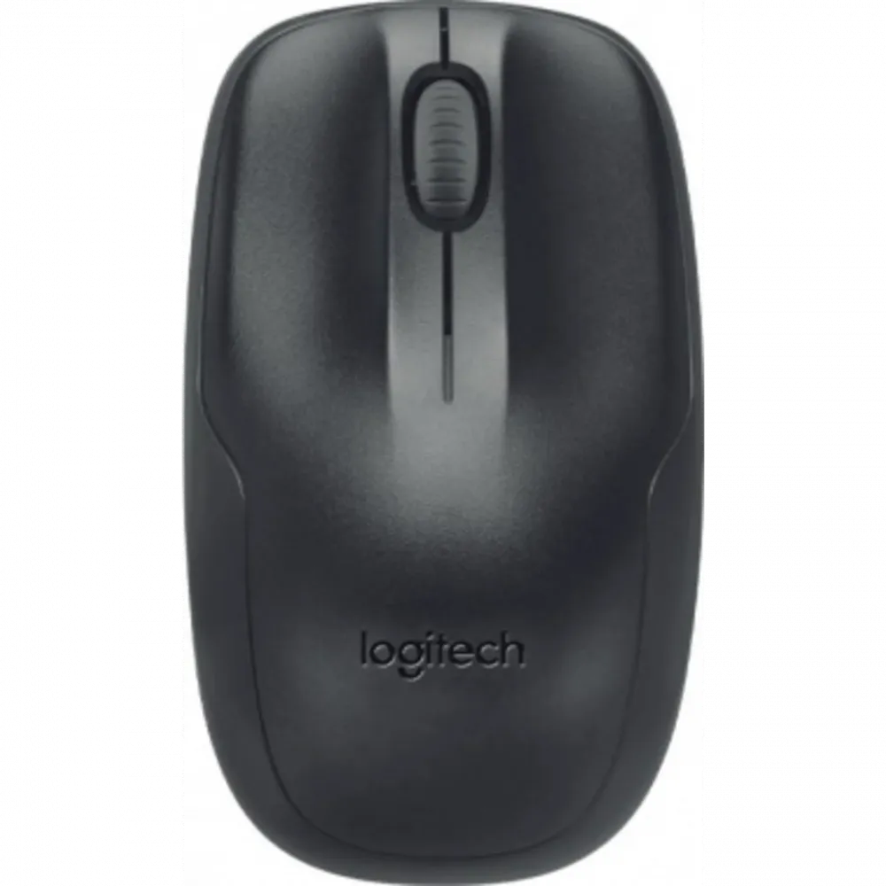 Клавиатура и мышь Logitech MK220 черные беспроводные USB