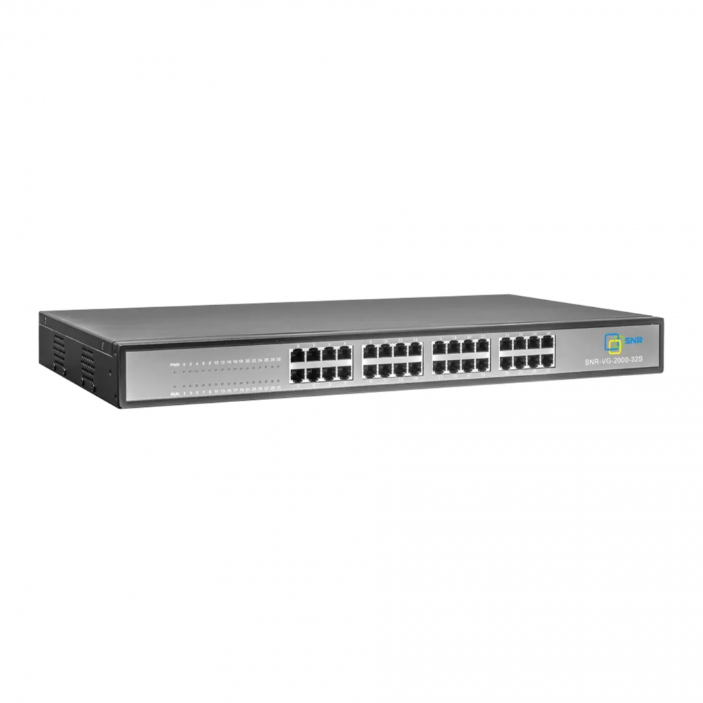 Шлюз VoIP SNR, 32 FXS, 4 RJ45, 32 SIP аккаунта