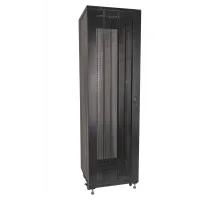 Шкаф напольный усиленный 42U 600*1200*2000 мм, перфорированная дверь