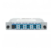 Мультиплексор B-OptiX CWDM двухволоконный 8-канальный (Tx/Rx:1470-1610нм)