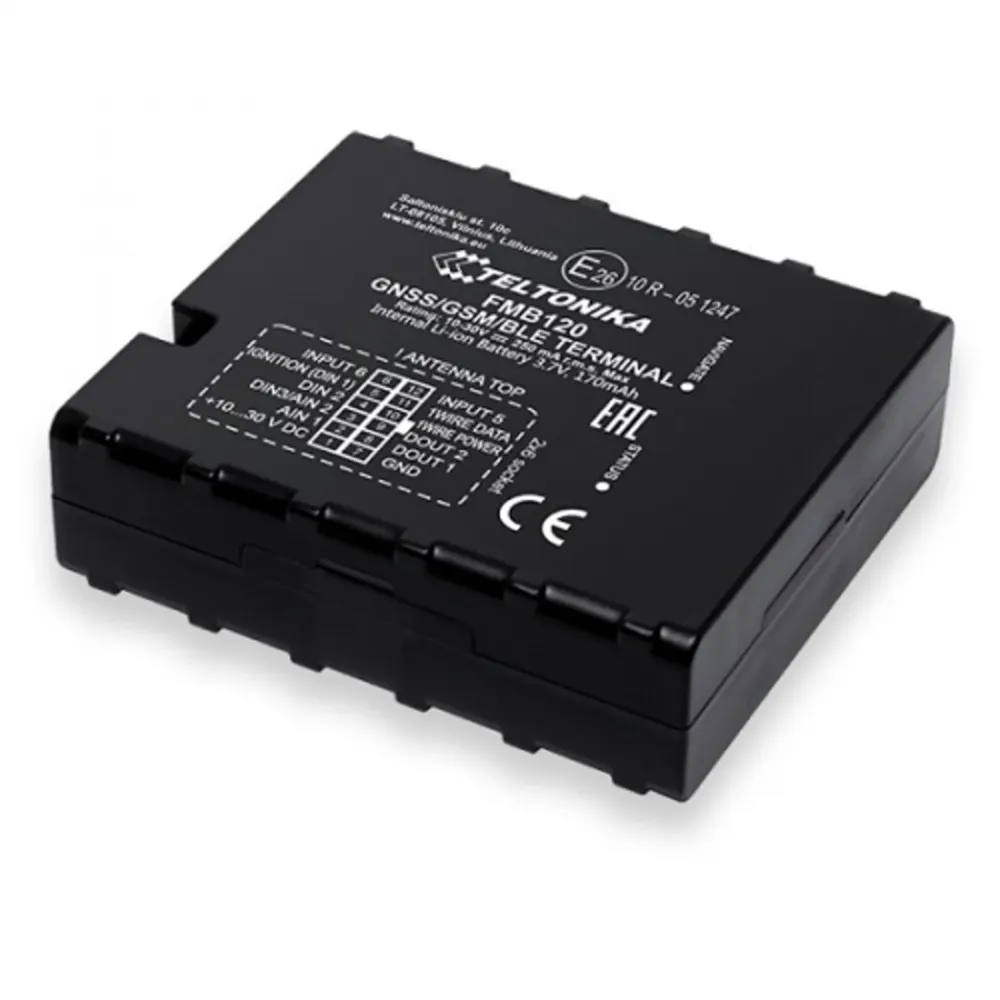 FMB120 GPS контроллер местонахождения и состояния транспорта