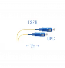Шнур монтажный оптический SC/UPC SM 2м.