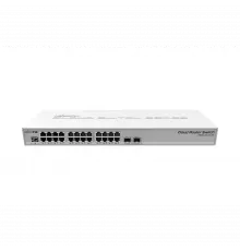 Коммутатор Cloud Router Switch Mikrotik CRS326-24G-2S+RM