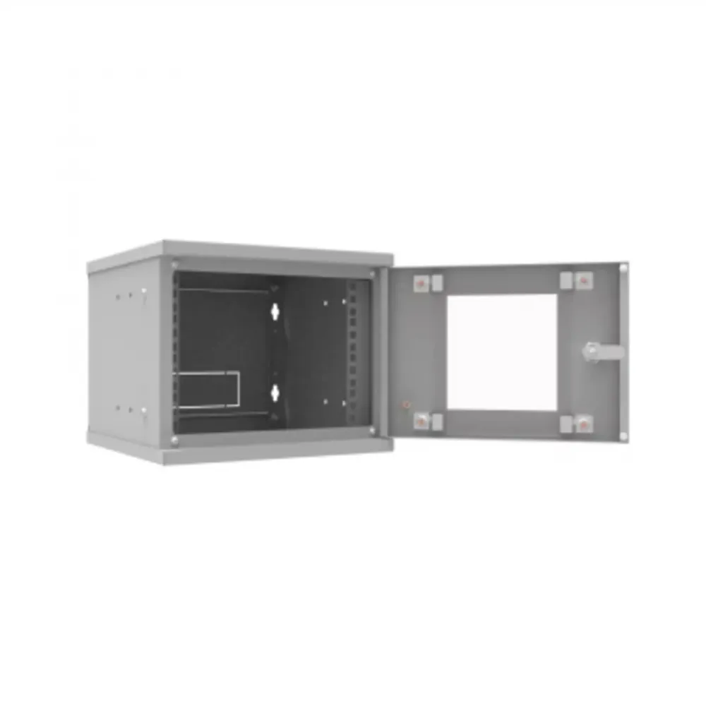 Шкаф телекоммуникационный настенный 4U, 10 294х300х243мм серия LITE (стеклянная дверь)