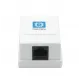 Розетка накладная PXT CAT6 UTP RJ-45, 1 порт