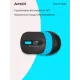 Мышь A4Tech Fstyler FG10S черный/синий оптическая (2000dpi) silent беспроводная USB для ноутбука (4but)