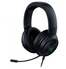 Гарнитура игровая Razer Kraken V3 X, 7.1, USB-A, RGB, 1.8м, чёрный