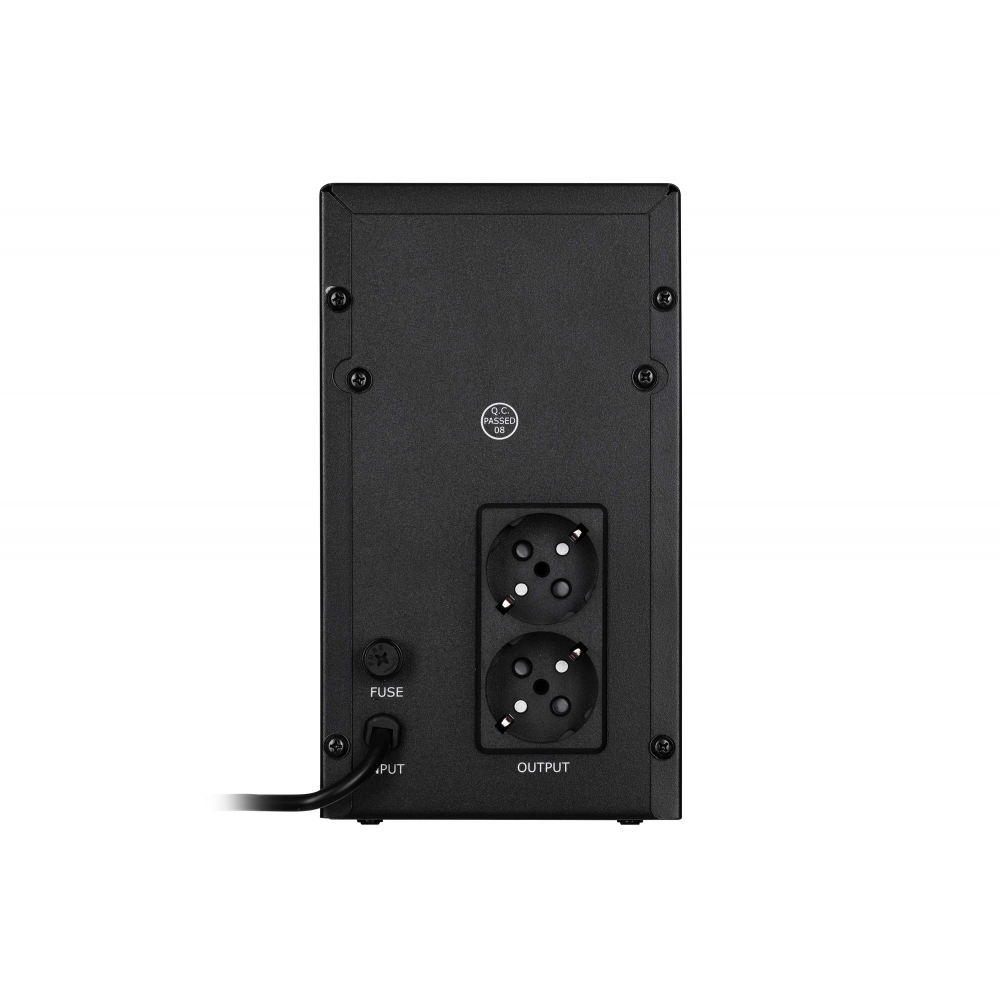 ИБП 2E ED2000, 2000VA/1200W, LED, 2xSchuko