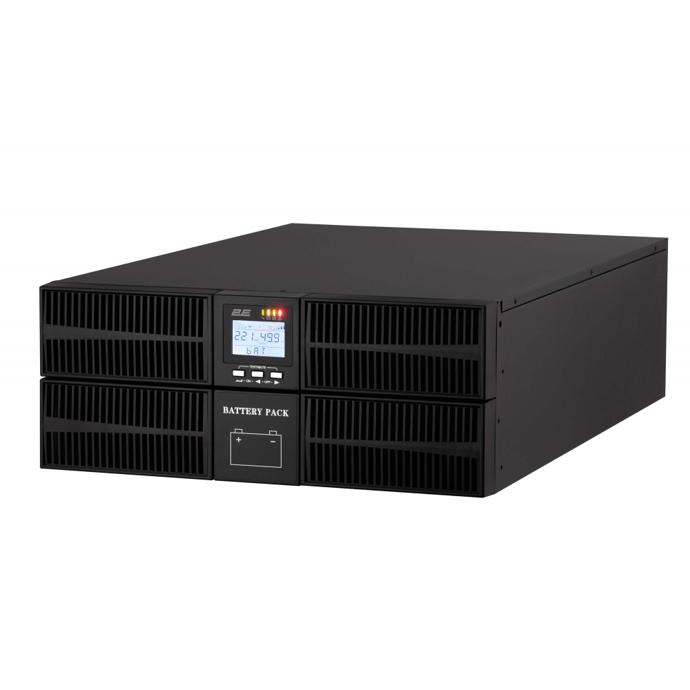 ИБП 2E SD10000RT, 10kVA/10kW, RT4U, LCD, USB, Terminal in out