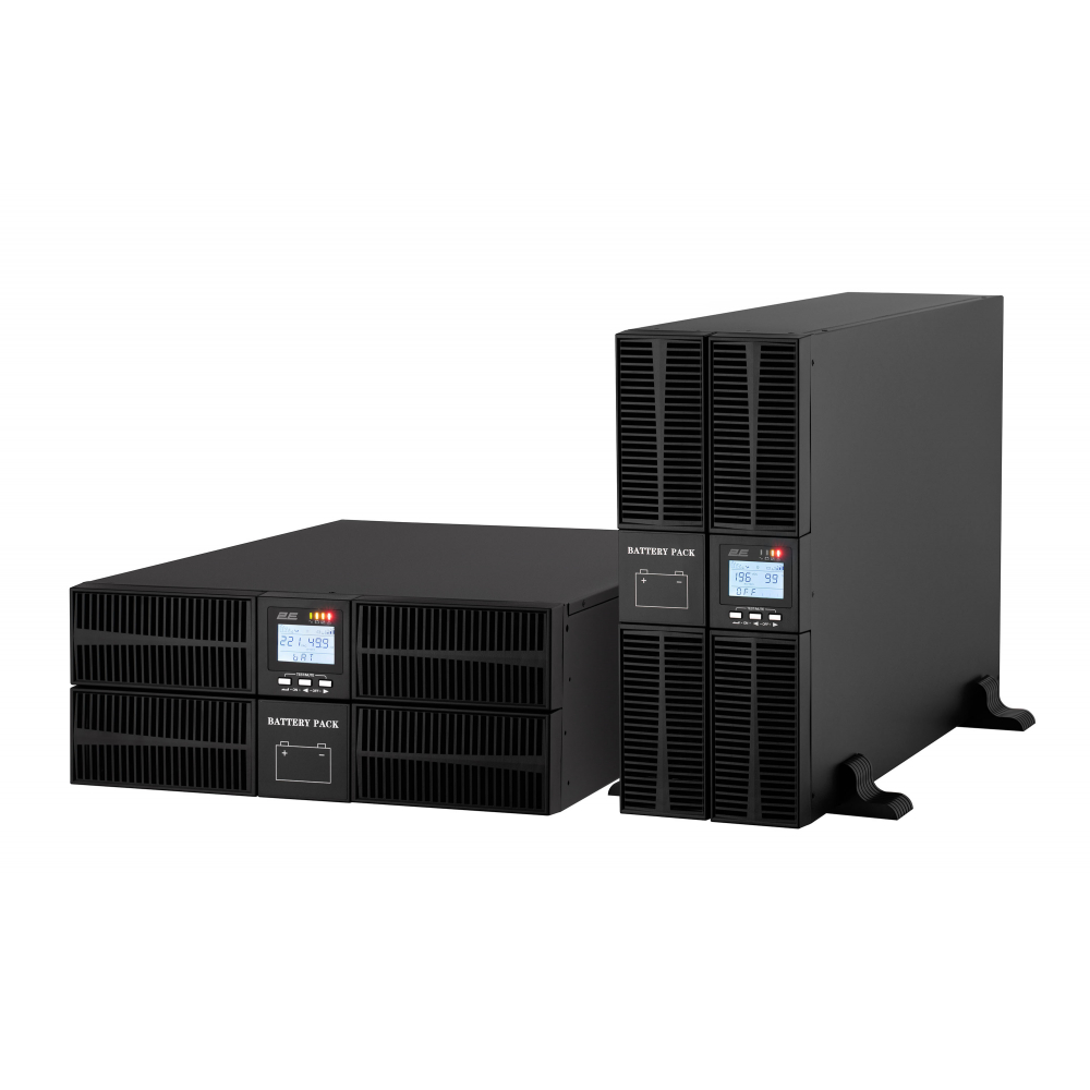 ИБП 2E SD10000RT, 10kVA/10kW, RT4U, LCD, USB, Terminal in out