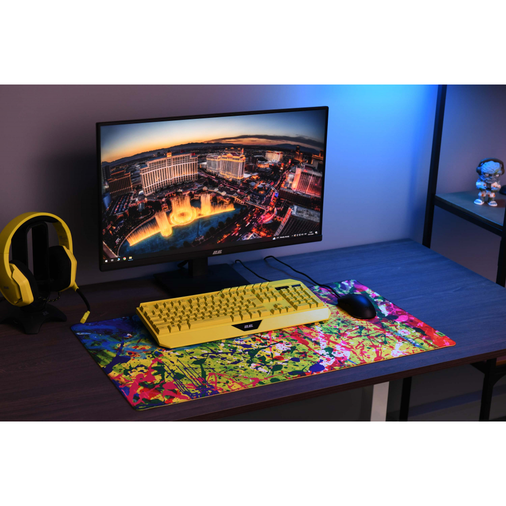 Игровая поверхность 2E GAMING PRO Speed D07, XL (800x450x3 мм), многоцветный