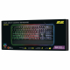 Клавиатура мембранная 2E GAMING KG325 104 клавиши, USB, EN/UA/RU, подсветка, черный